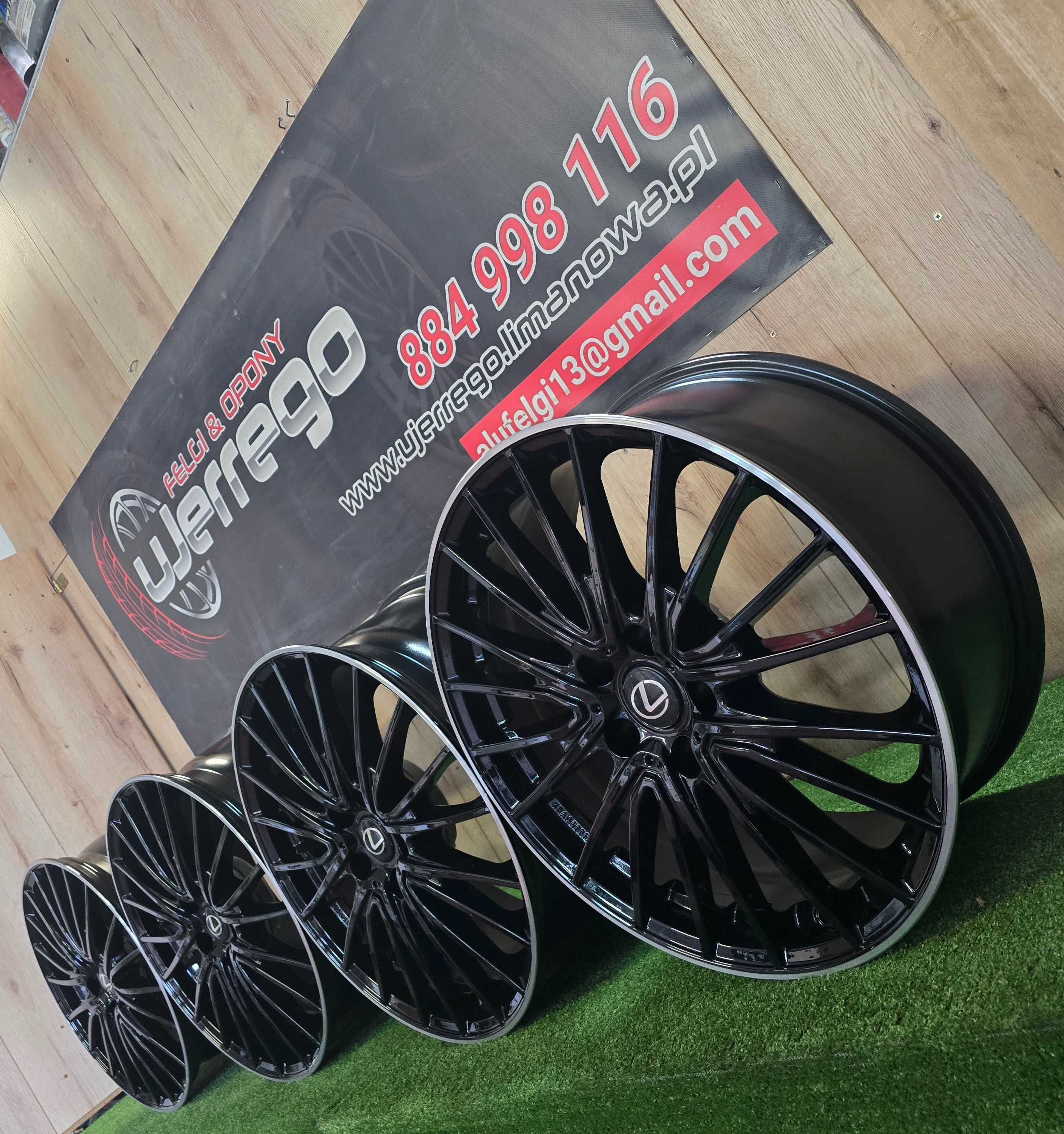NOWE ALUFELGI LEXUS 19x5x114,3 -  Es,Gs,Is,Nx,Rc,Rx,Ux