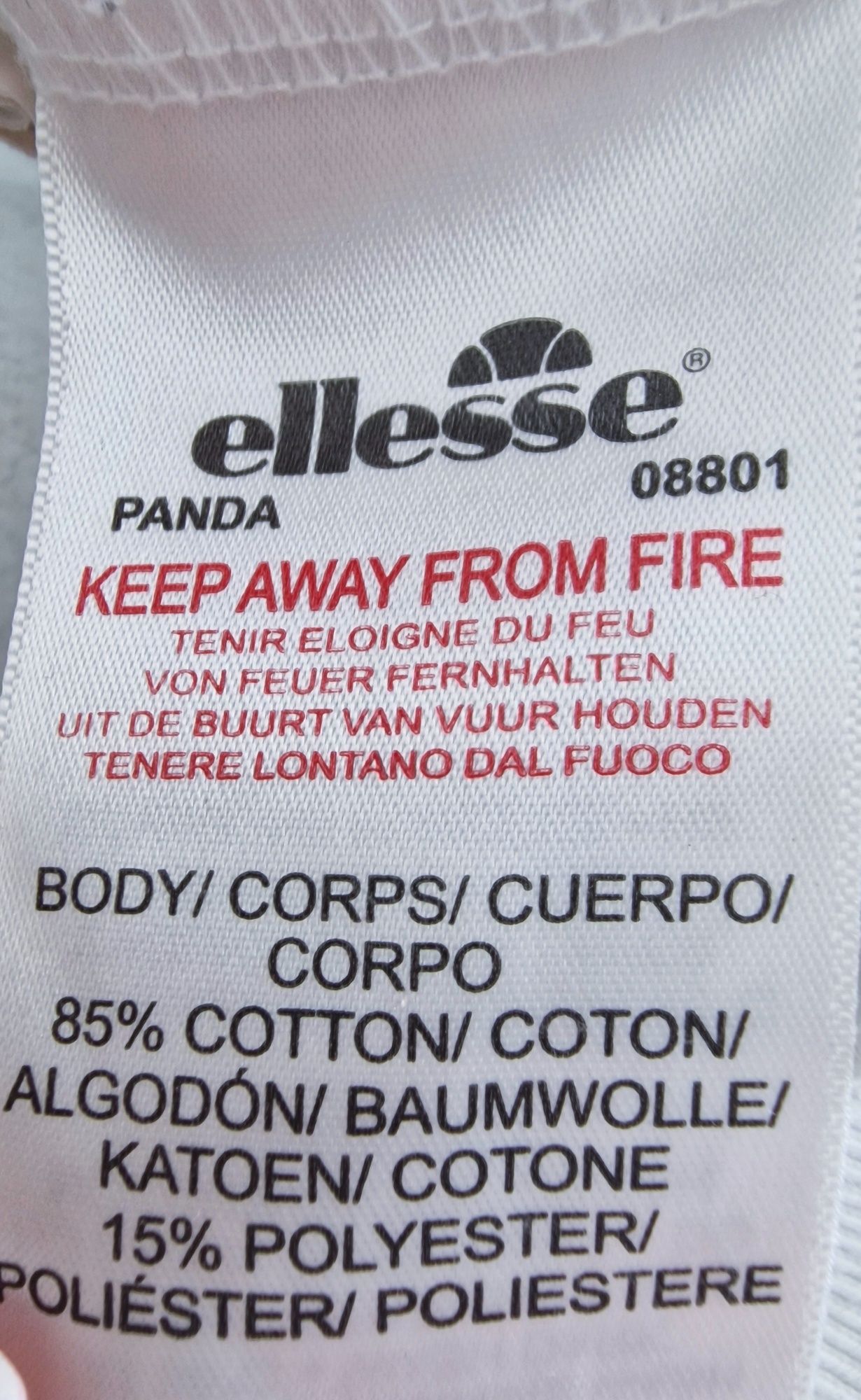 Bluza biala"Ellesse".