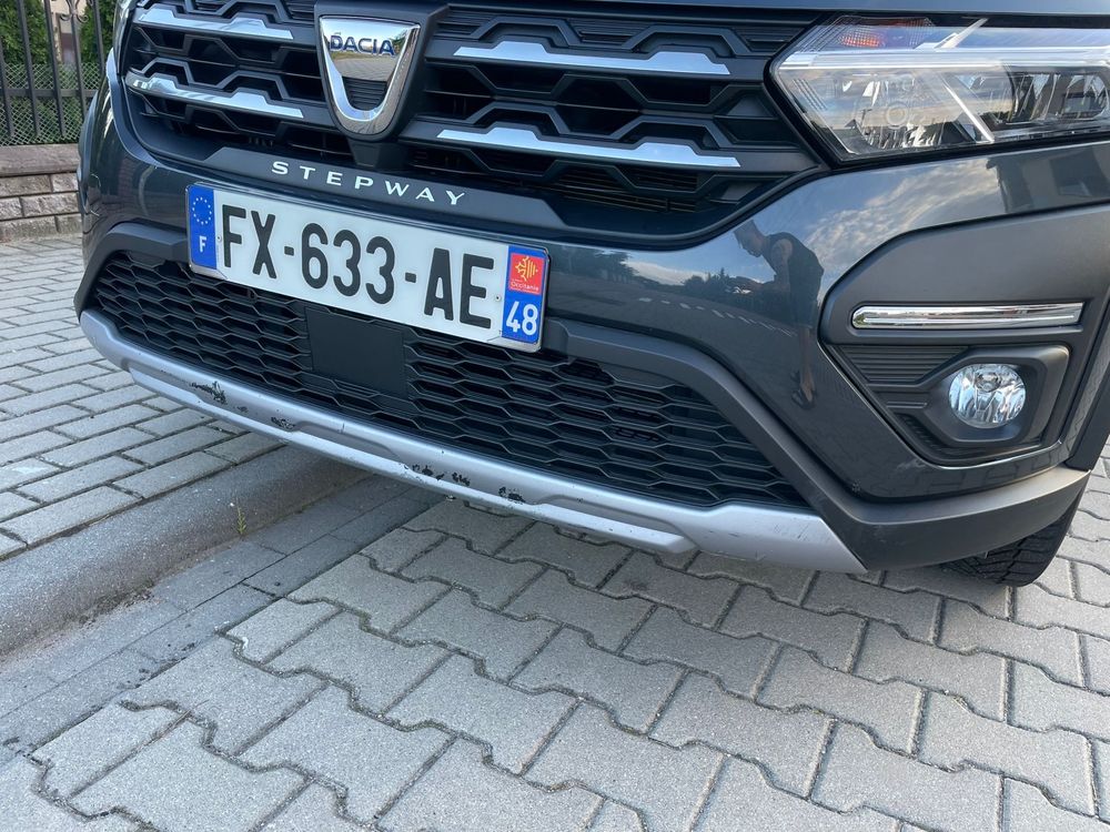 Uszkodzona Sandero Stepway Clomatronik Kamera