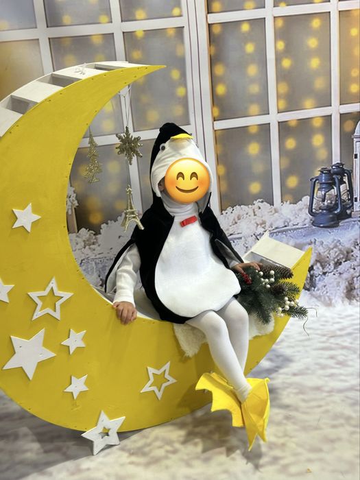 Костюм пінгвіна новорічний