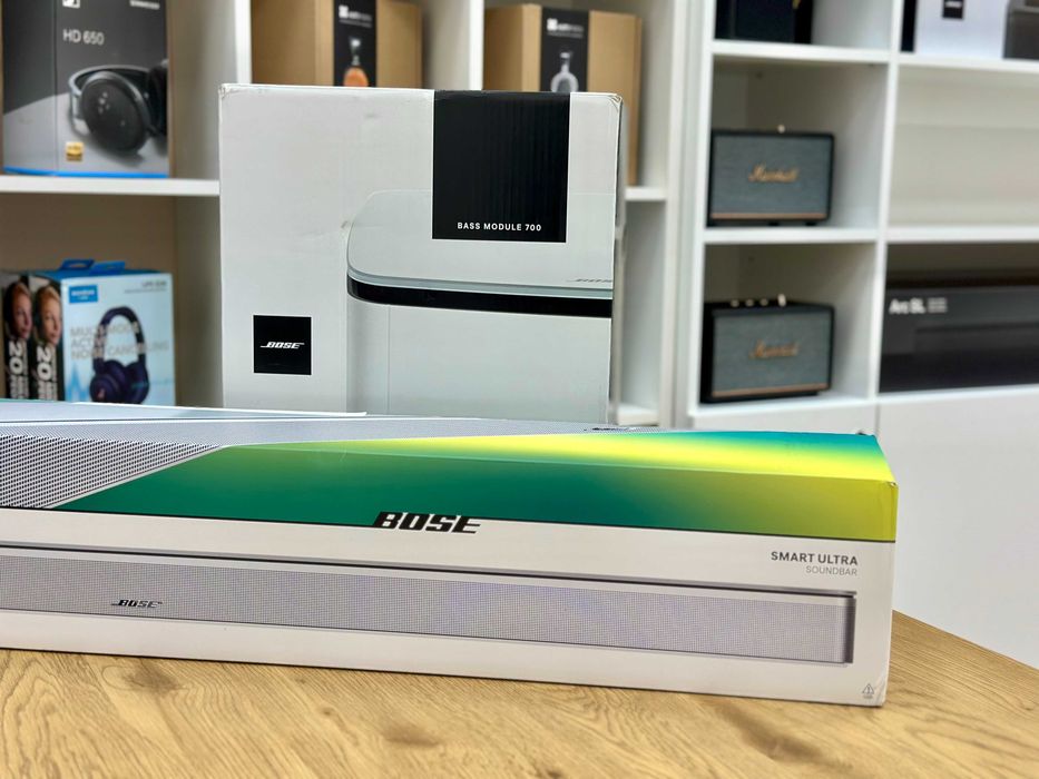 Акустика Bose Smart Ultra Soundbar + Bass Module 700 Саундбар Сабвуфер