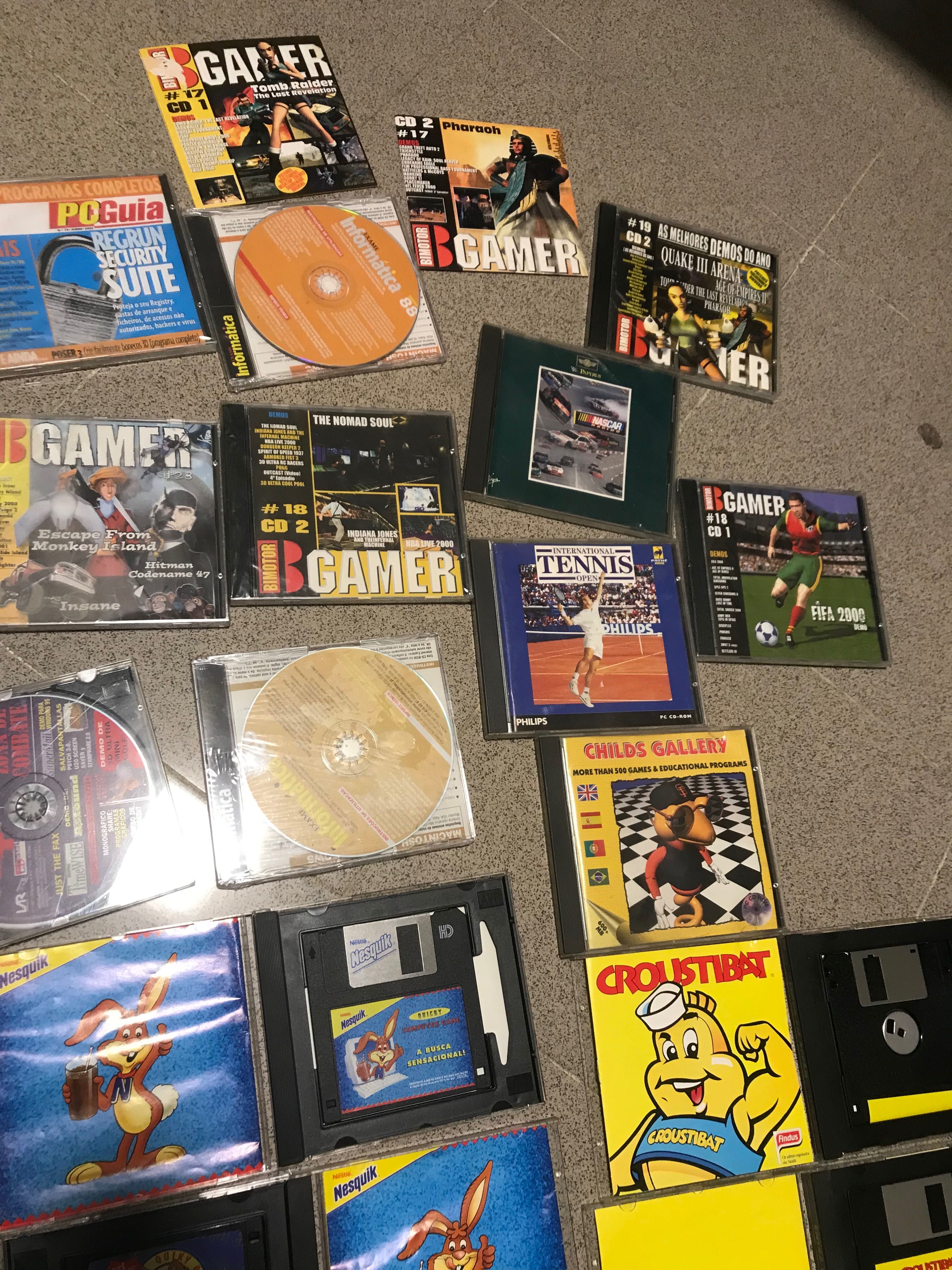 CD-ROMs variados vintage  - 1€ cada