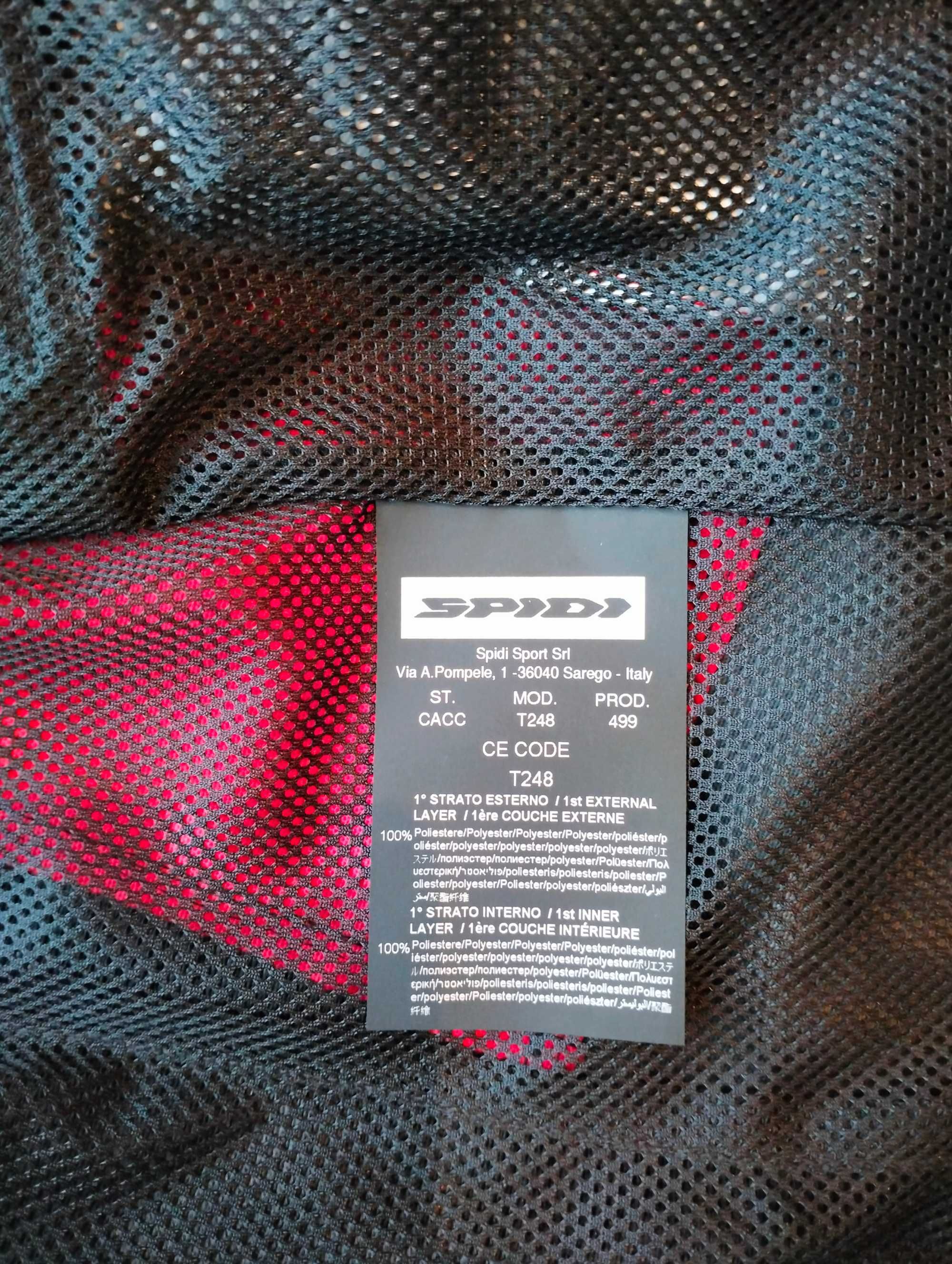 Kurtka motocyklowa SPIDI nowa L / XL