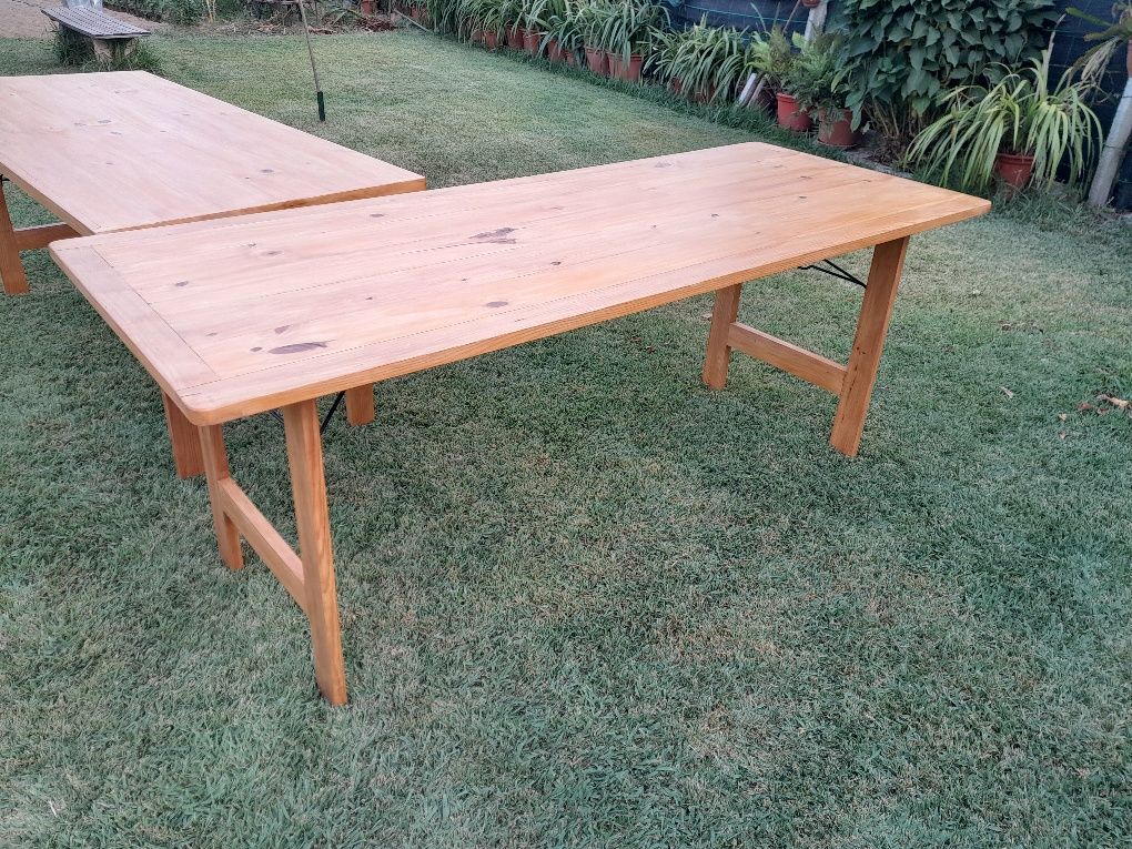 Mesa madeira pernas de fechar