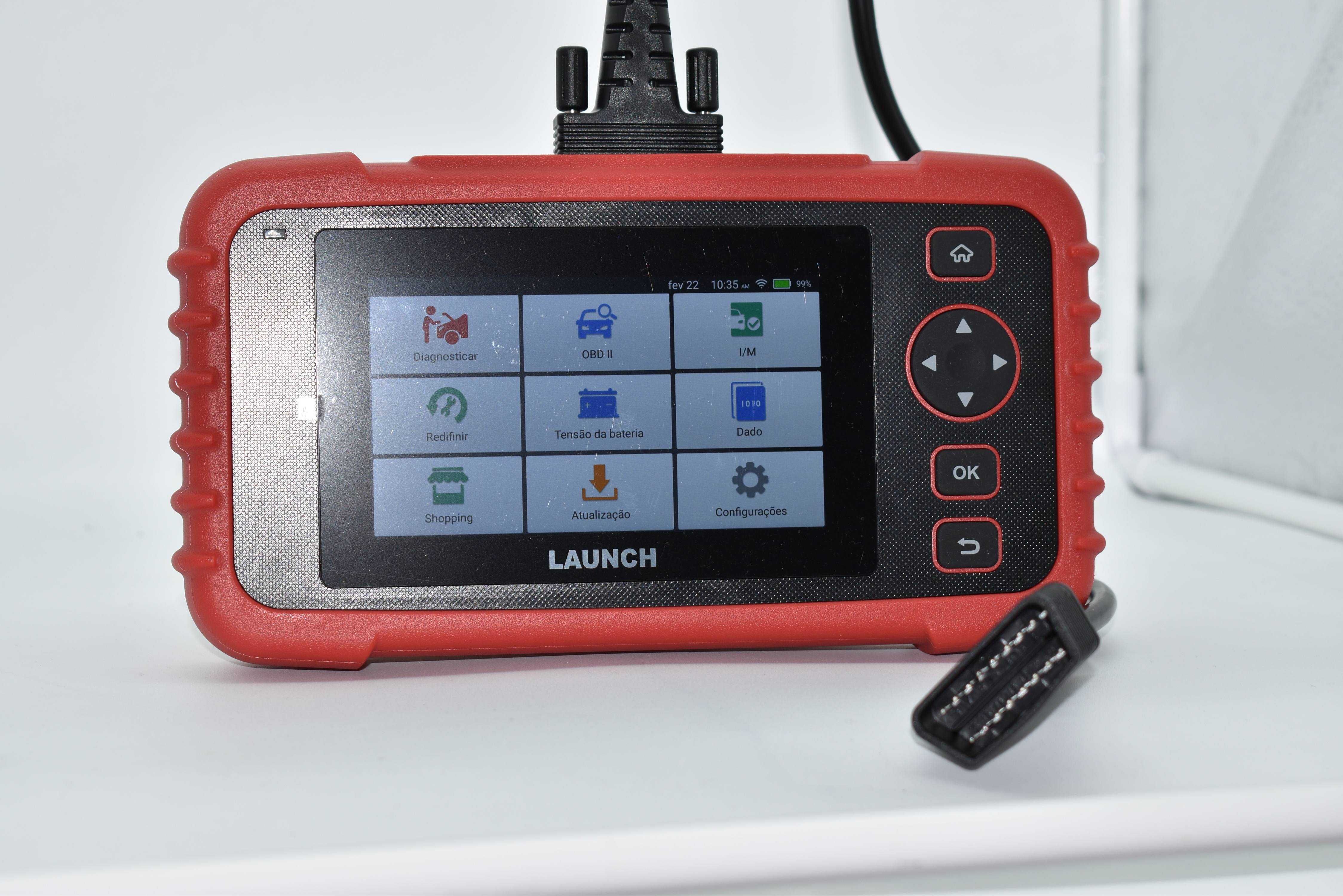 Máquina de Diagnóstico OBD LAUNCH CRP123X - profissional Automóvel