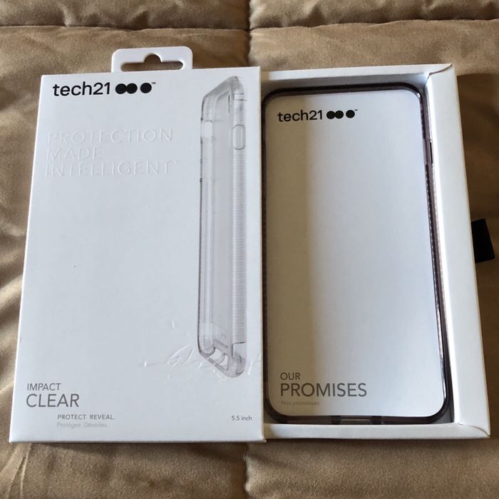 Capa Tech21 Impact Clear iPhone 8 Plus