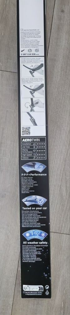 Escova Limpa Vidros Bosch Aerotwin A 938 S