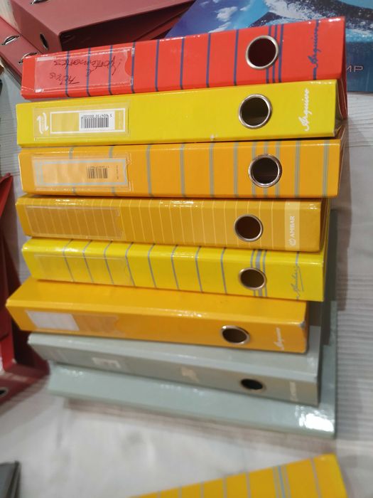 Dossiers (várias cores, tamanhos e modelos)