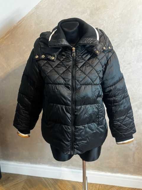 Kurtka puchowa czarna damska Gaudi z kapturem L XL