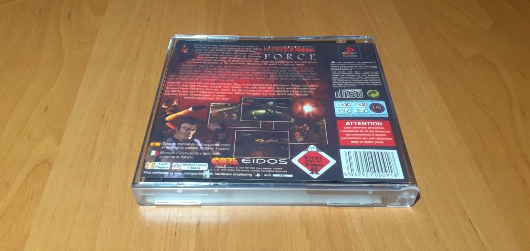 Fighting Force playstation odnowiona Bdb