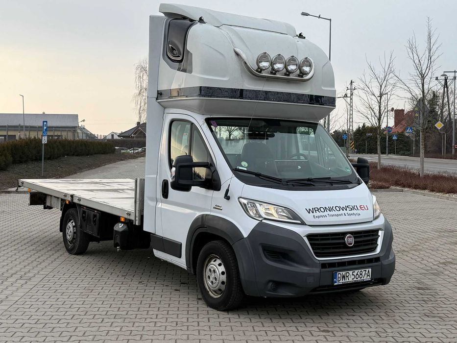 Fiat Ducato 3.0 180KM, skrzynia / platforma 4,9m, pierwszy właściciel