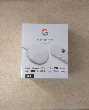 Медиа плеер Chromecast with Google TV 4K новый smart tv box Mi