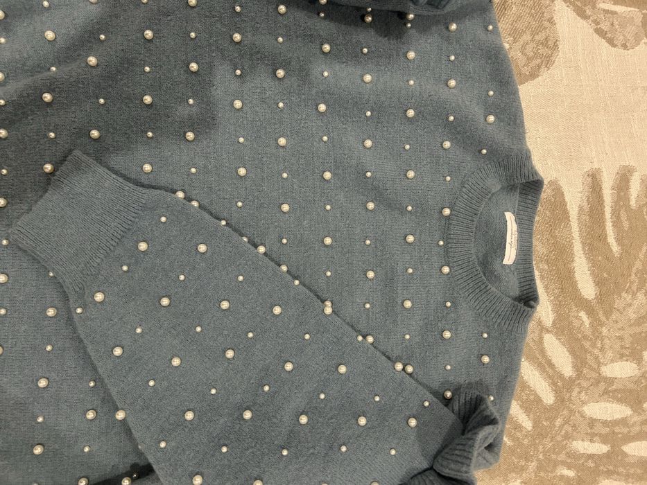 Camisola com perolas