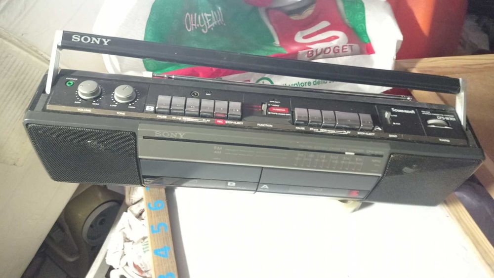 Sony програвач касетний