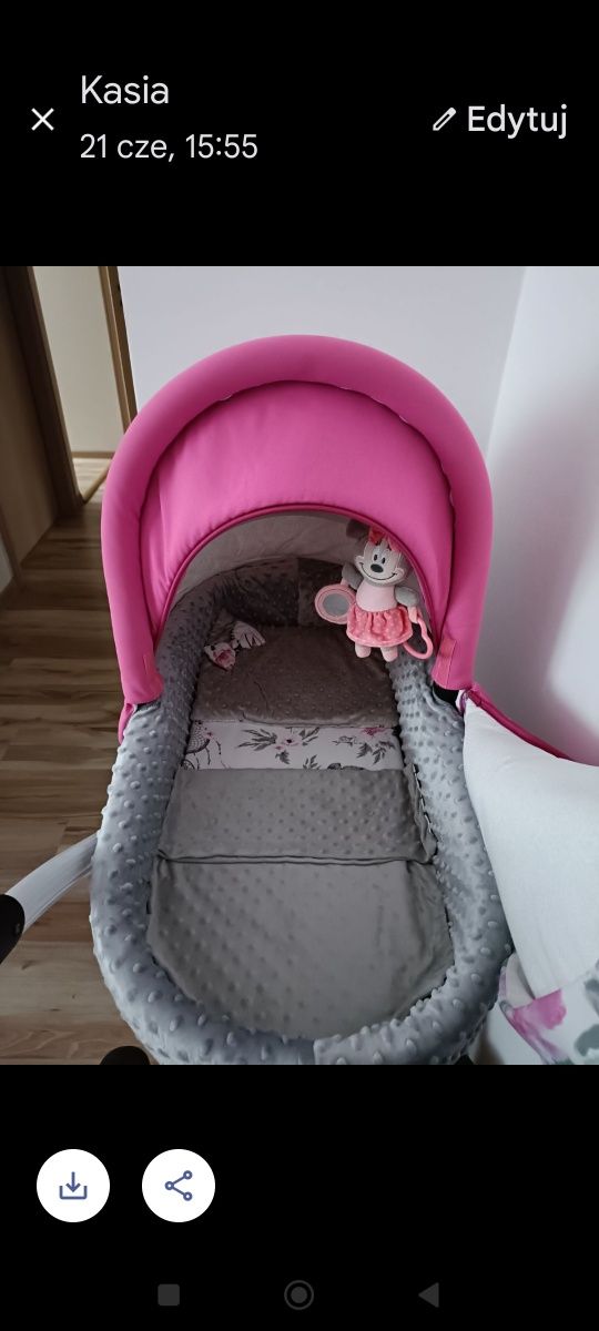 Wózek 3 w 1 stan bardzo dobry