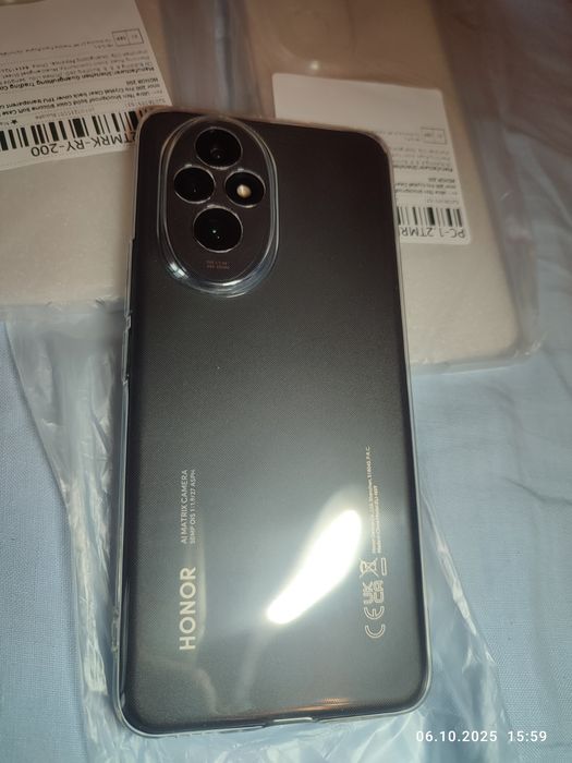 Чехол силиконовый Honor 200