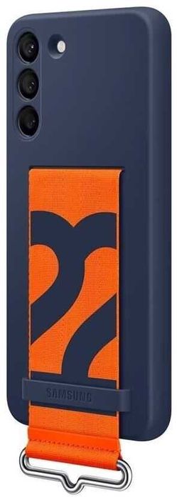 Оригинальный чехол Samsung Galaxy S22 Plus Silicone Cover With Strap