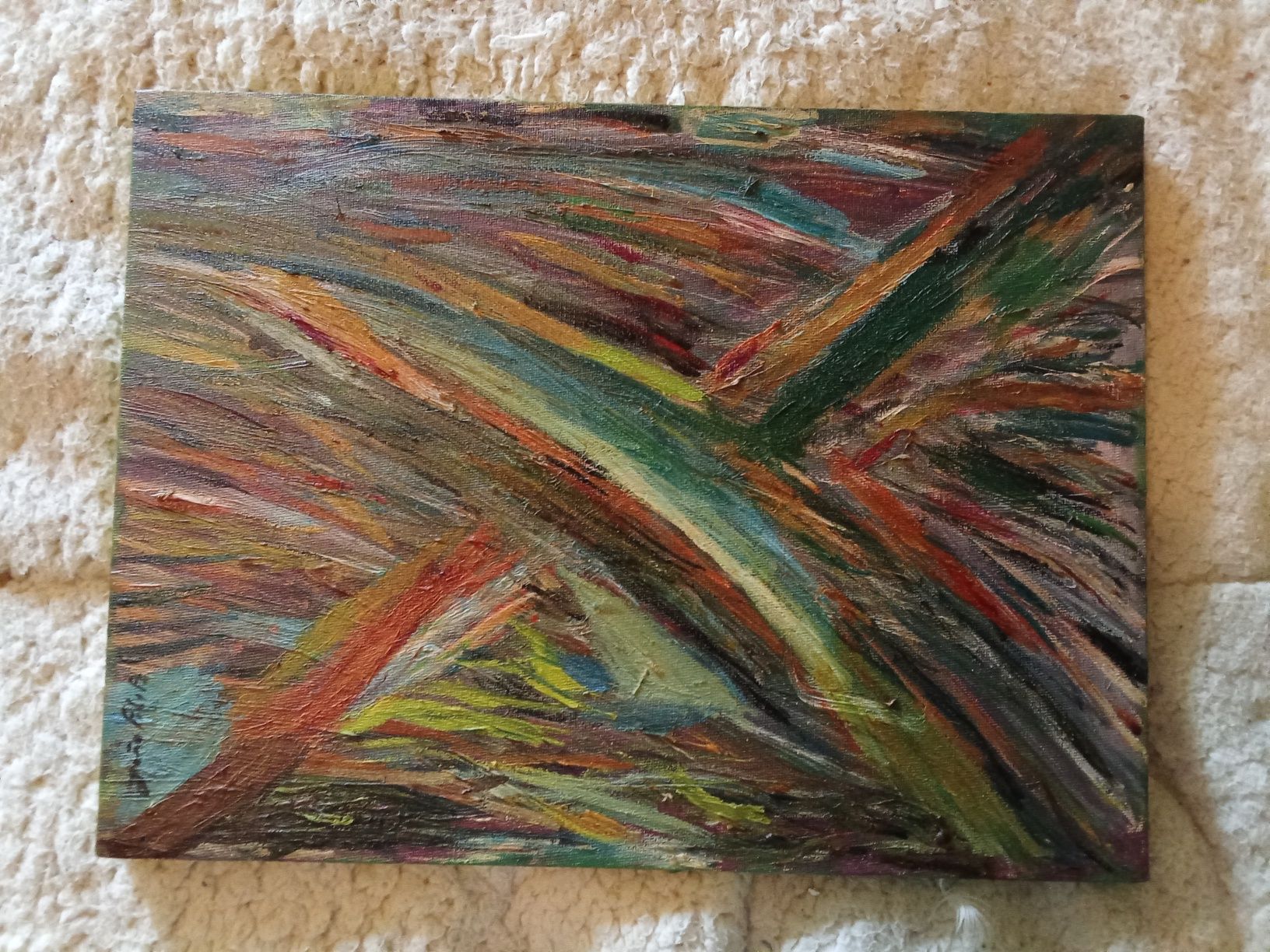 Quadro a Oleo assinado