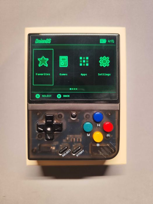 Miyoo Mini Plus + Cartão 64GB com Onion OS