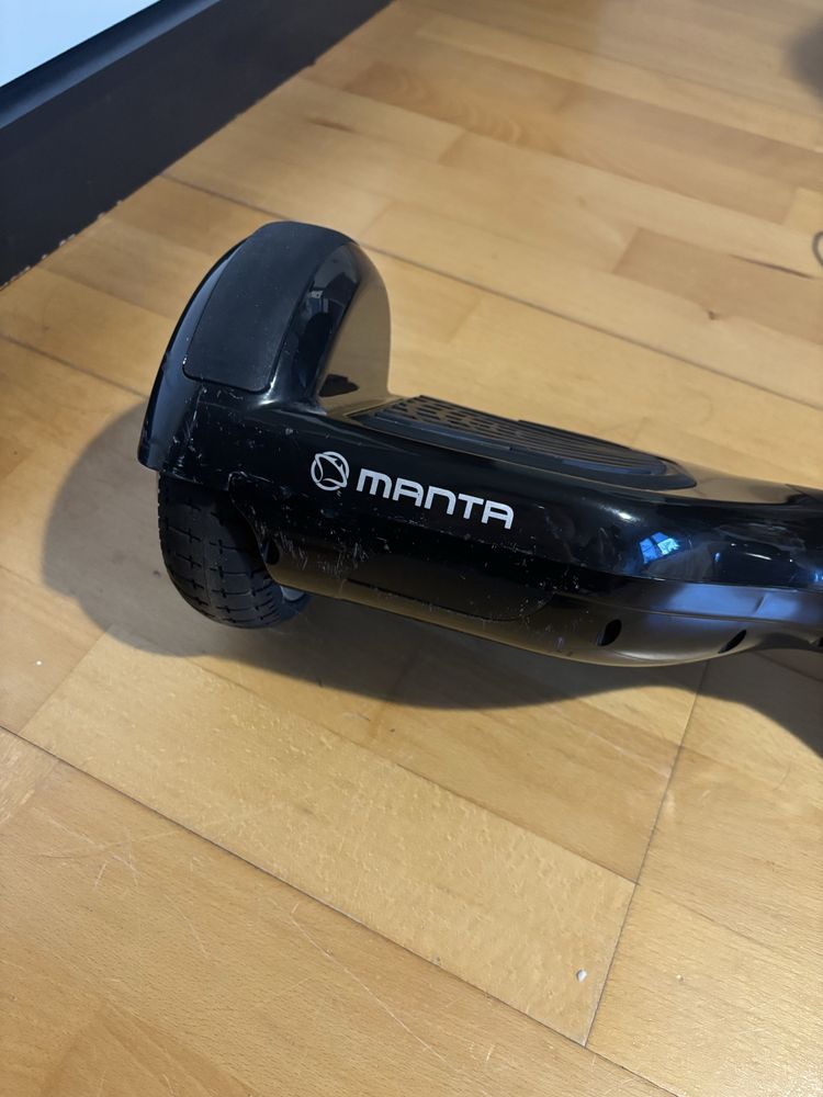 deskorolka elektryczna hoverboard czarna manta