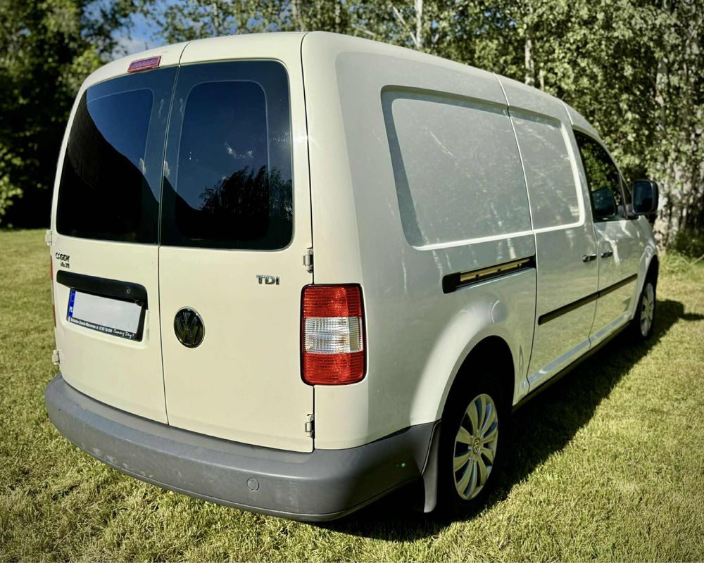 VW Caddy 1.9 TDI, Vat-1, bogate multimedia, po przeglądzie i serwisie