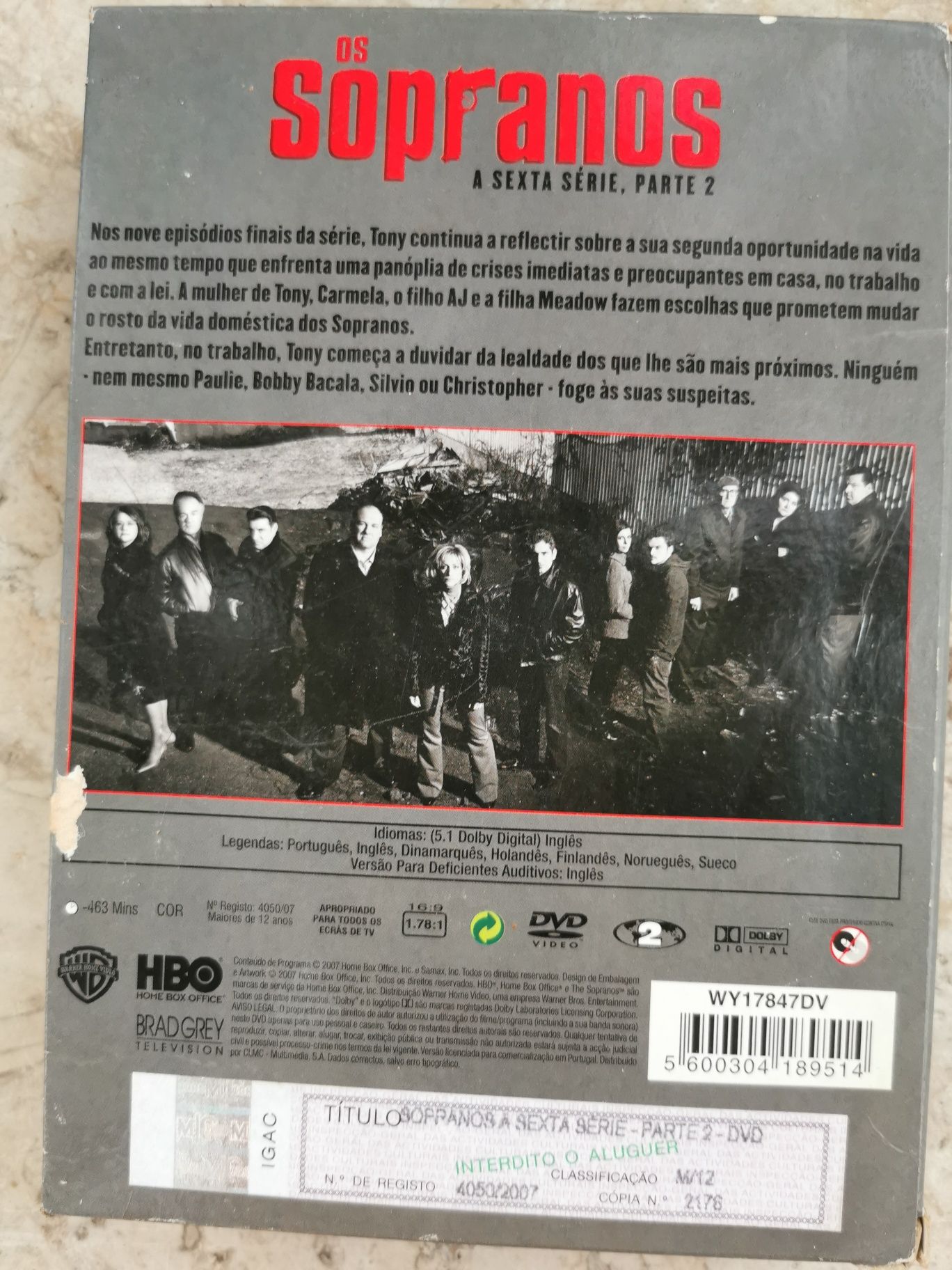 Os Sopranos 6 Série Parte 2