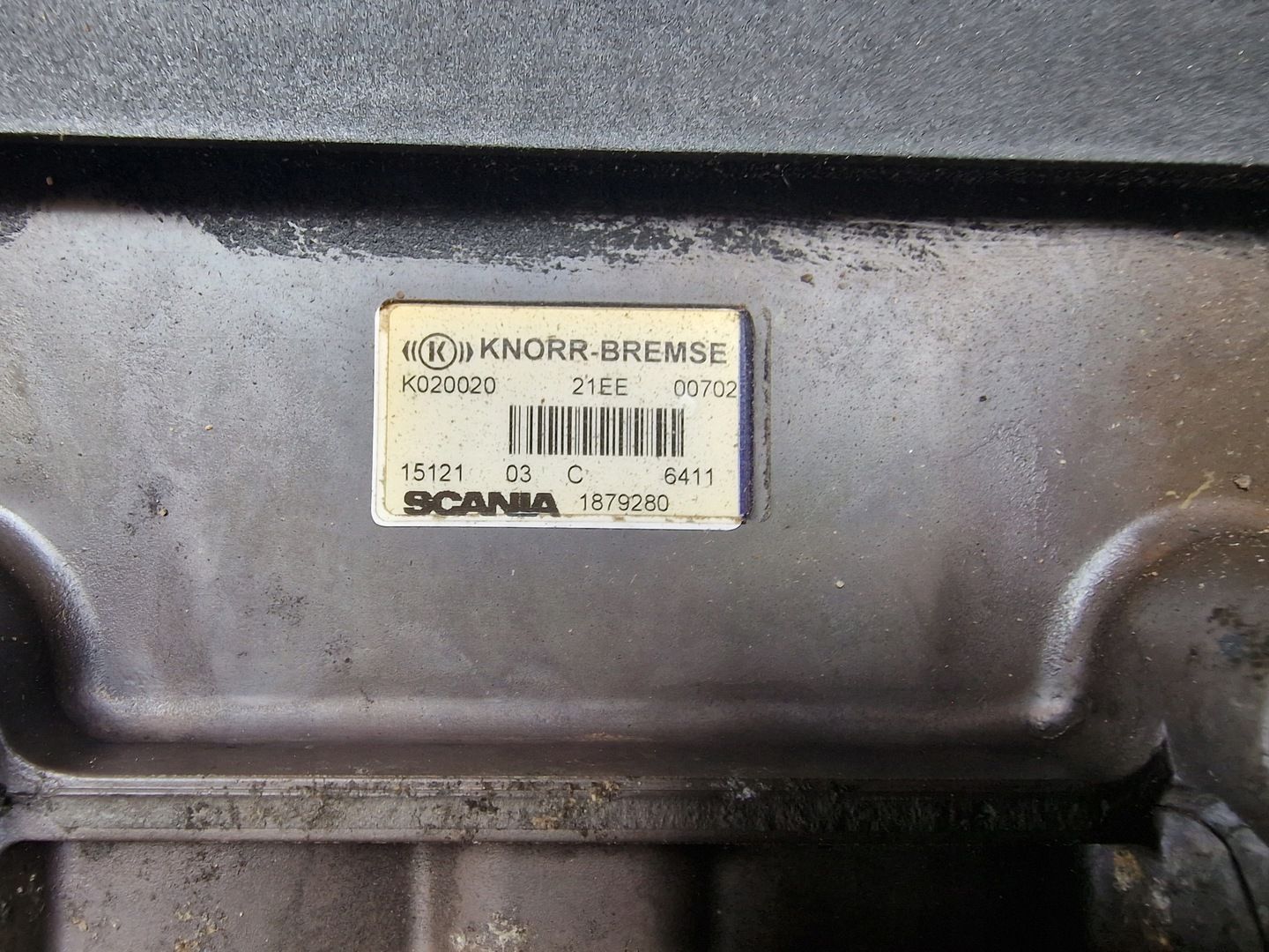 Zawór Modulator EBS Hamulcowy Scania R 1879280