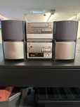 Aparelhagem JVC EX-TD55R Vintage K7 e CD