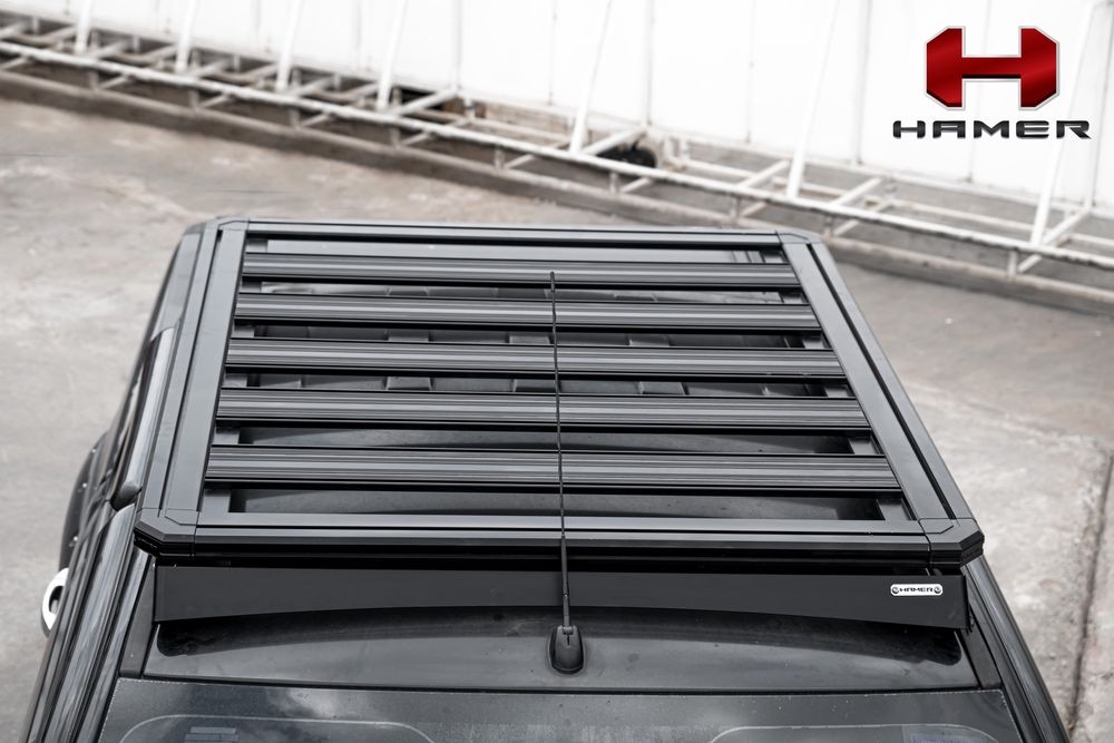 Bagażnik dachowy aluminiowy HAMER poprzeczki Ford Ranger 2012 do 2022