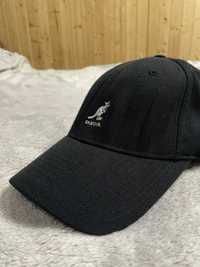 Кепка Kangol оригінал, чорна кепка кангол