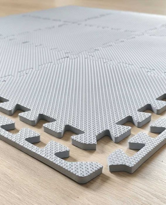 Mata puzzle piankowe 4,5m2 | 50szt do ćwiczeń jogi pod sprzęt siłownię