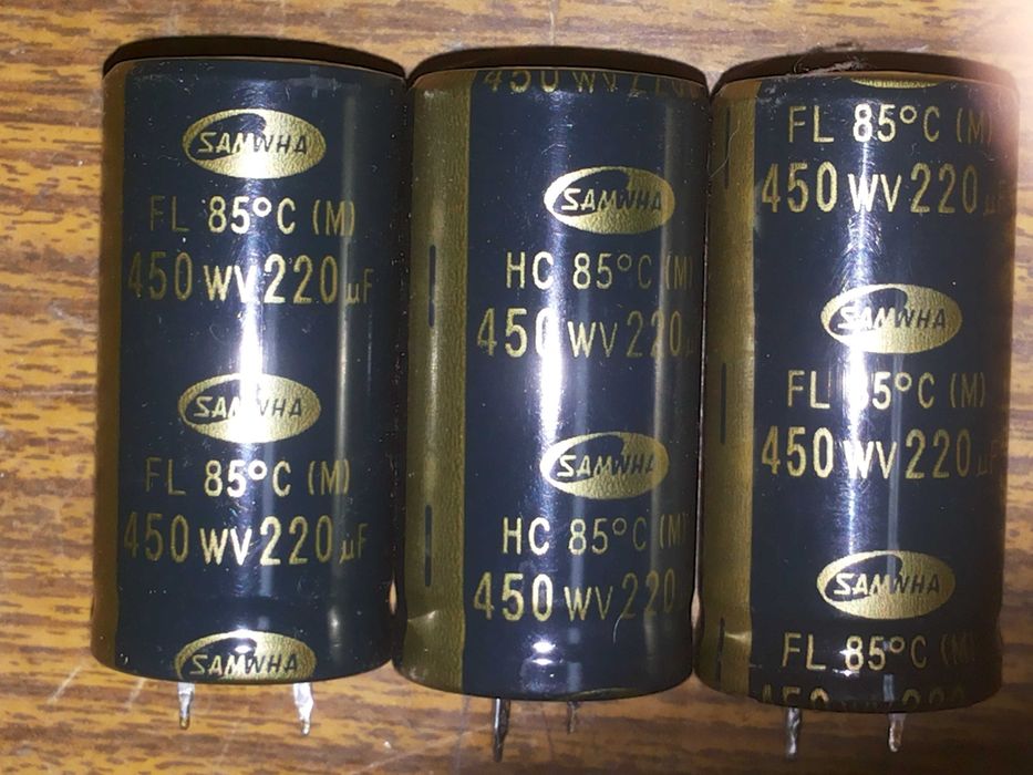 Конденсатор 150 180 220 300 330  мкф на 250 385 400 450 в