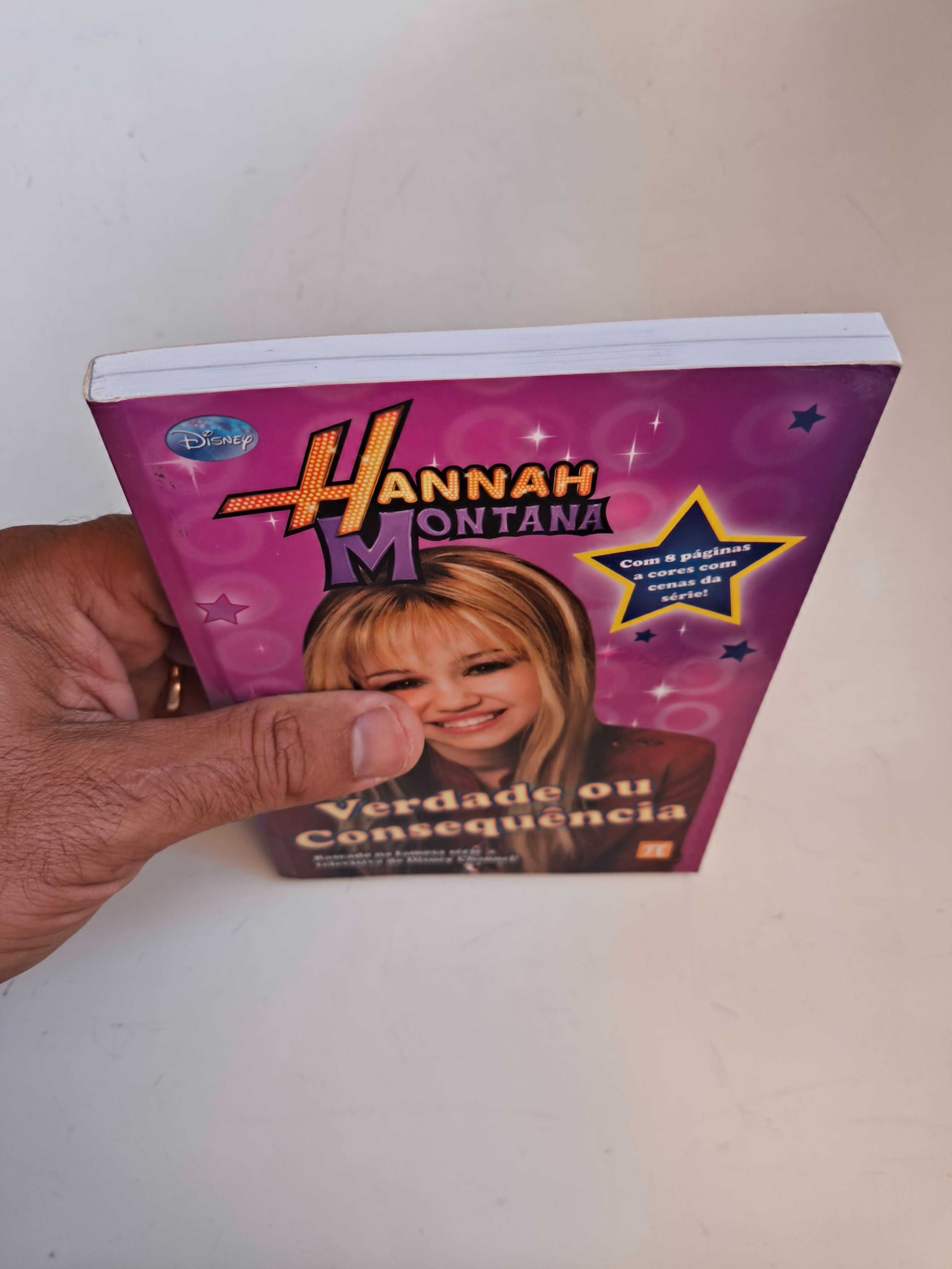 Conjunto de 5 livros de Hannah Montana