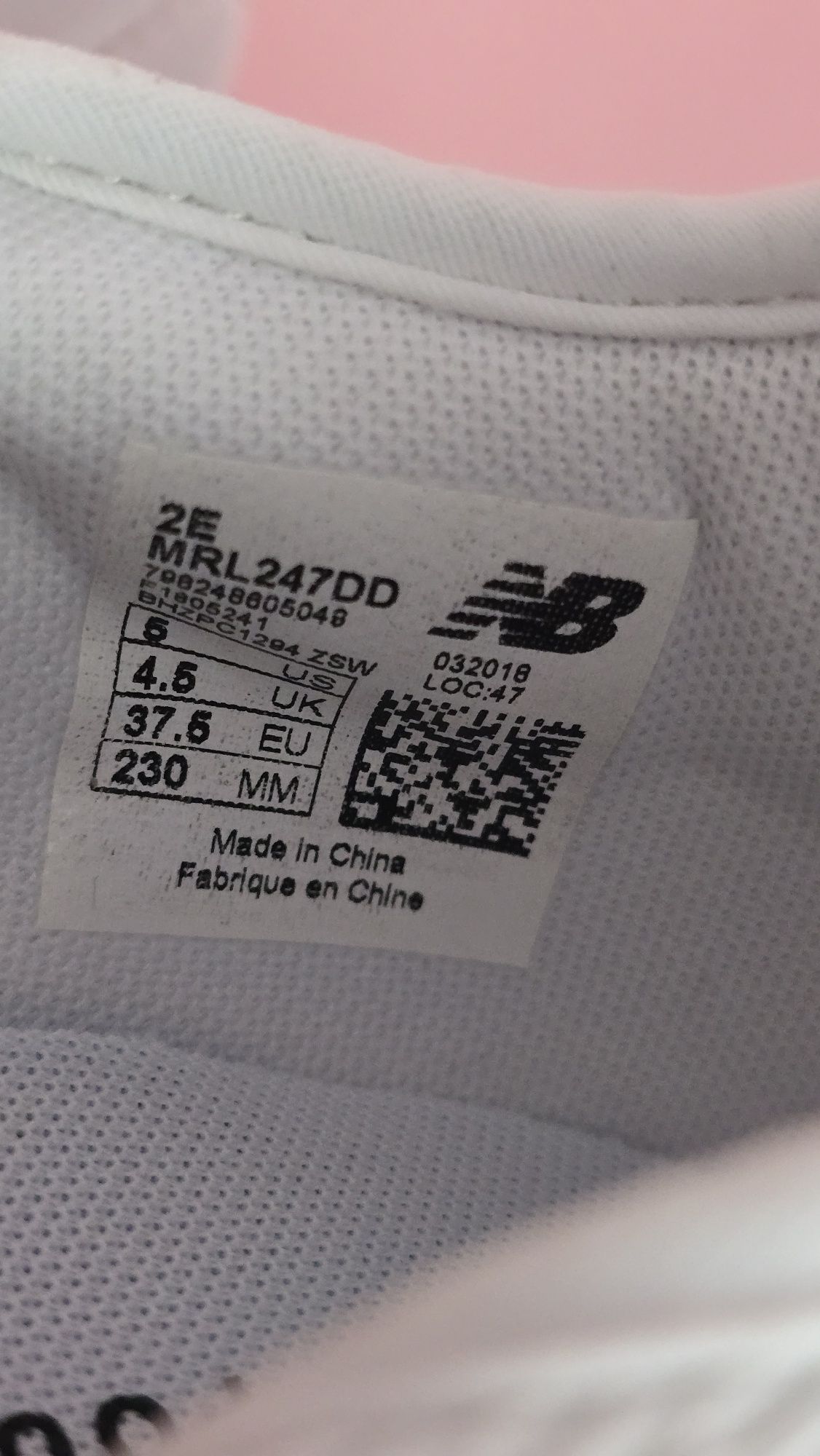 Sneakersy nowe damskie sportowe New Balance rozmiar 37.5