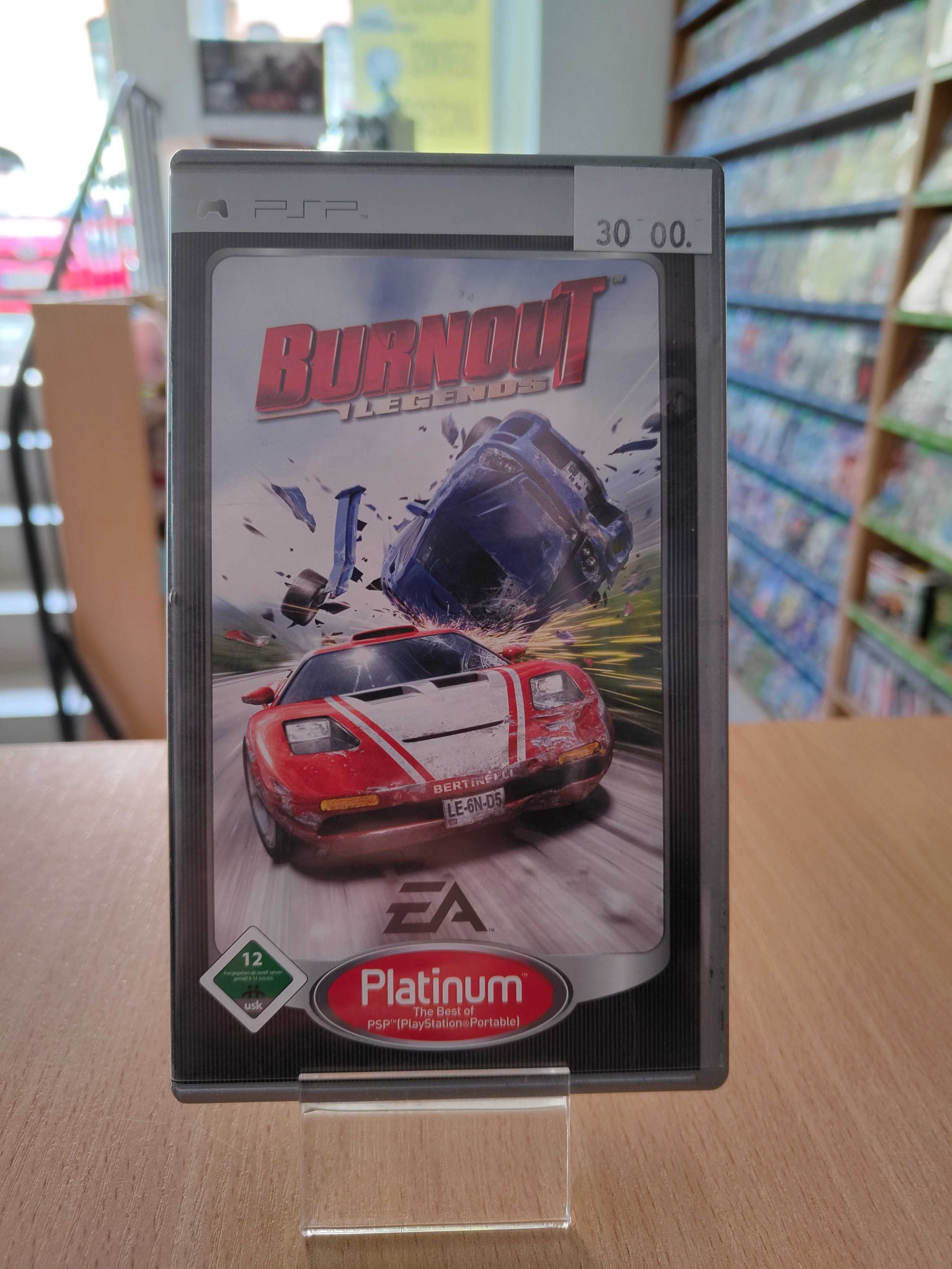 PSP Burnout Legends Playstation Portable