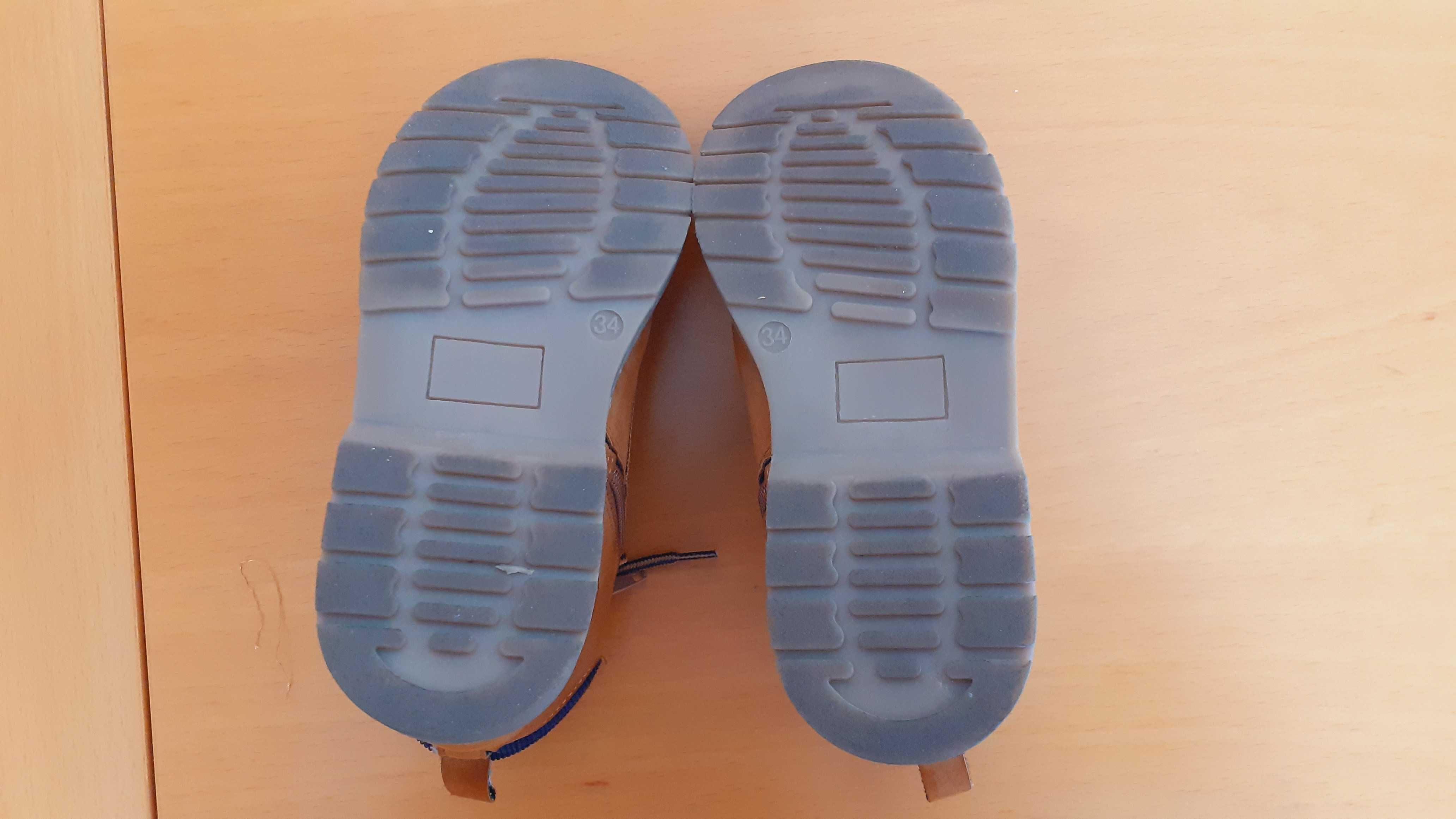 Botas de montanha para menino Camel (tam. 34, Zippy)