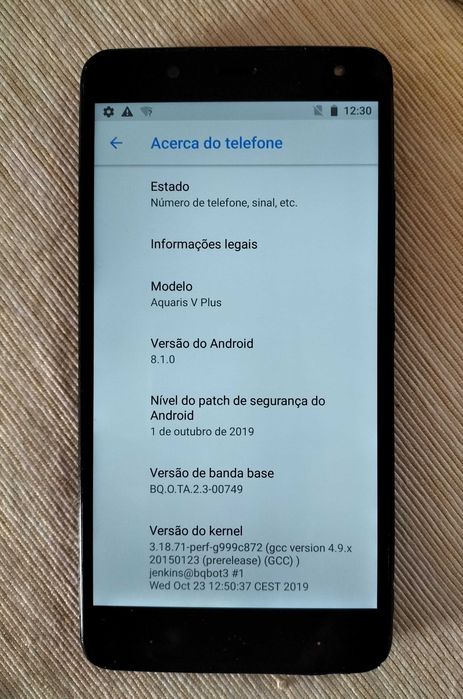 SmartPhone - Aquaris V Plus
