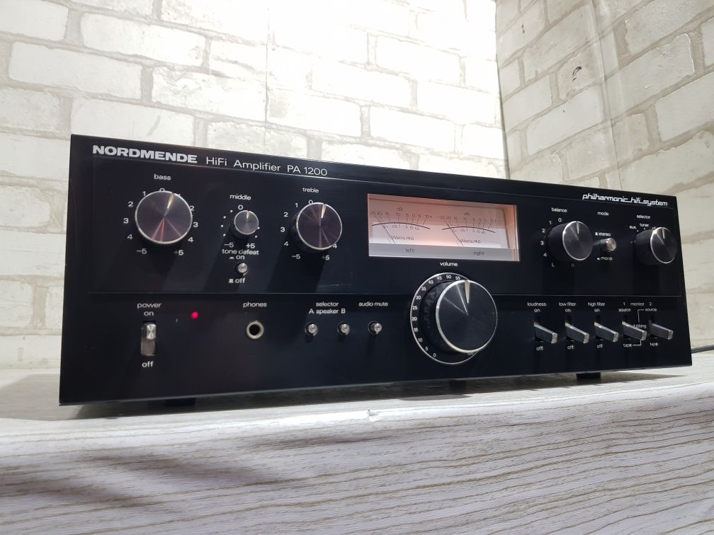 Стрілки! Стерео підсилювач NORDMENDE PA 1200,*2х60 Вт, б/у з Німеччини