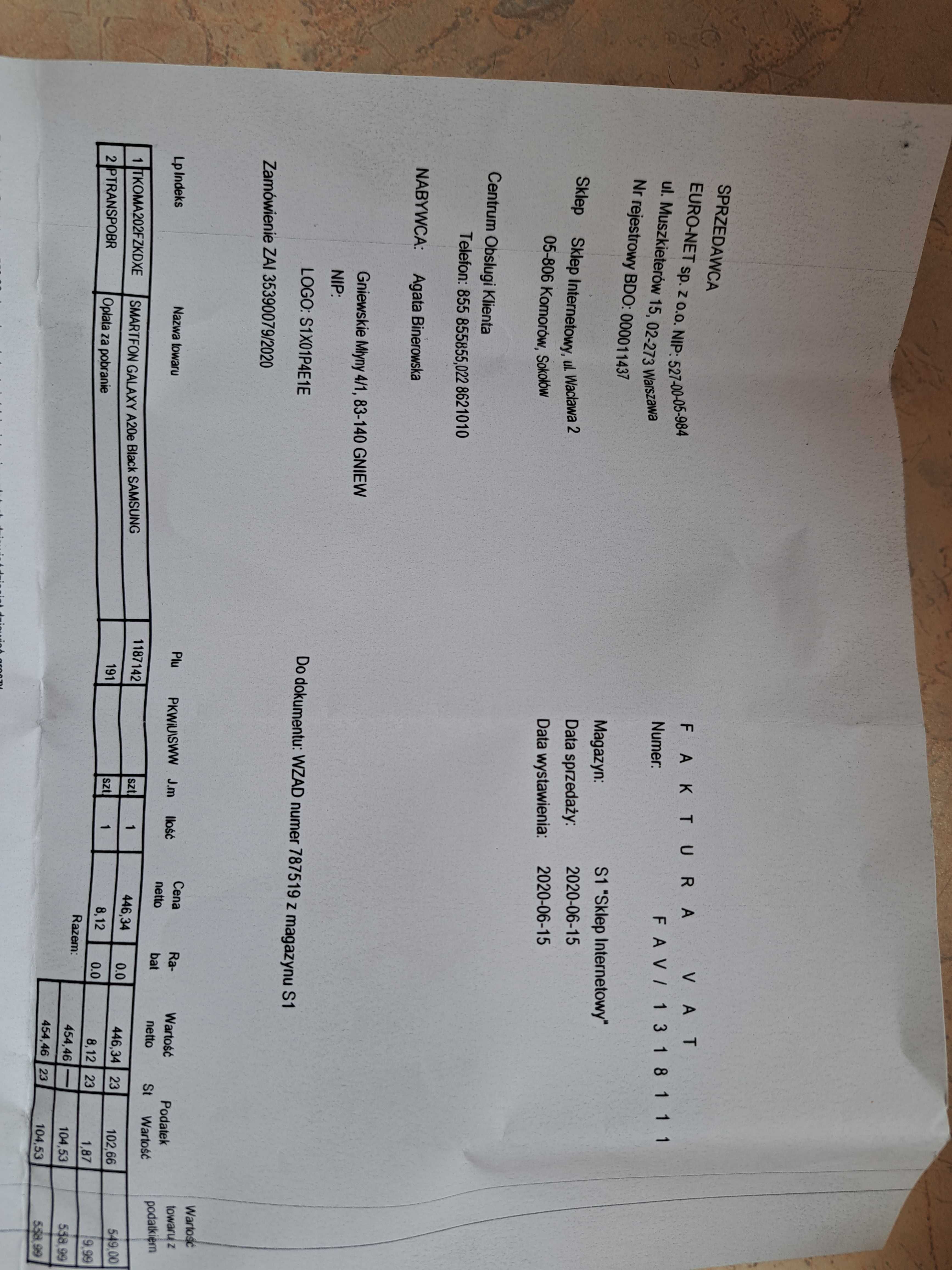Samsung Galaxy A20e