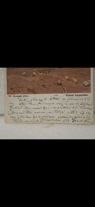 Napoleon na koniu pocztówka llRp W Kossak W