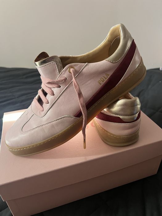 POLA sneakersy skóra naturalna jakość R.41