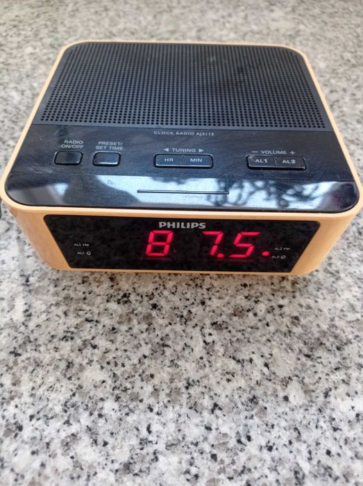 Radio relógio philips