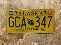 Tablica rejestracyjna USA Alaska oryginał