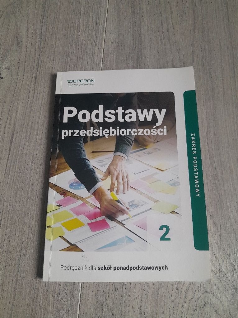 Książka ,, podstawy przedsiębiorczości "