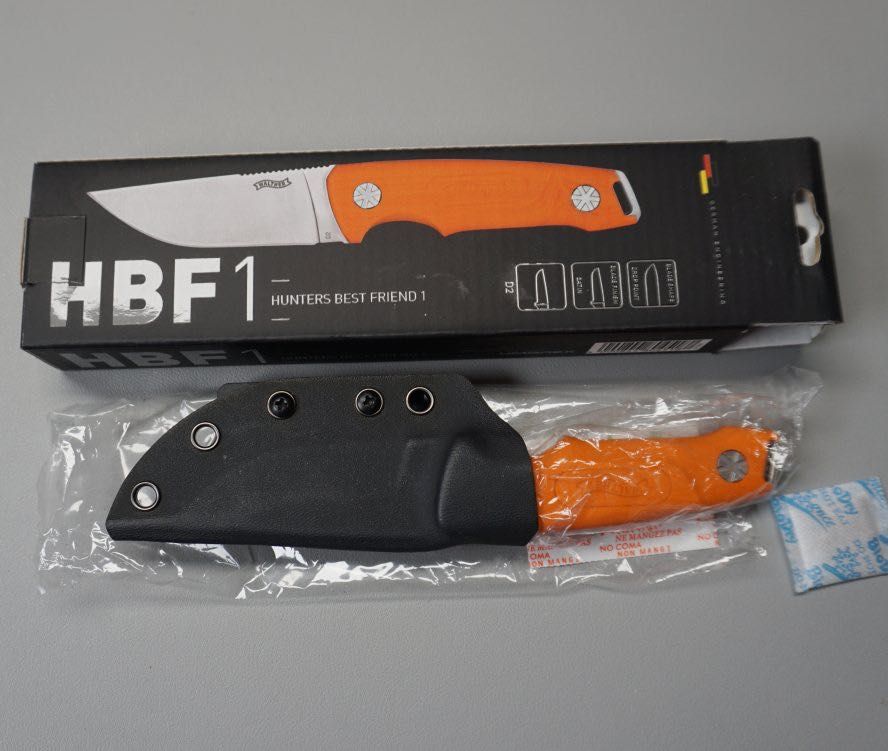 Nóż Myśliwski Walther HBF 1 Stal D2