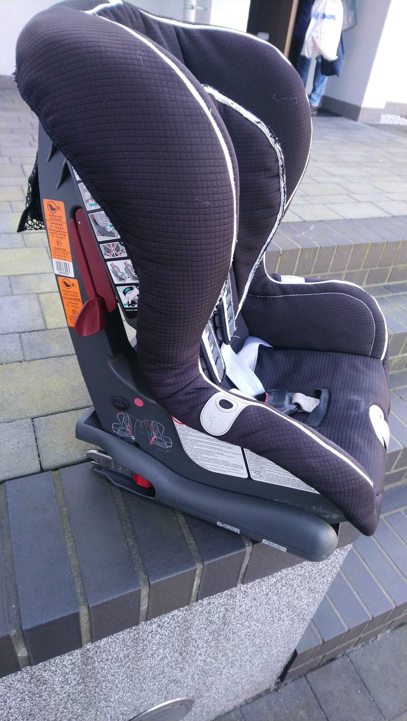 Fotelik dziecięcy Mercedes Romer duo 9-18 kg, isofix, polecam !!