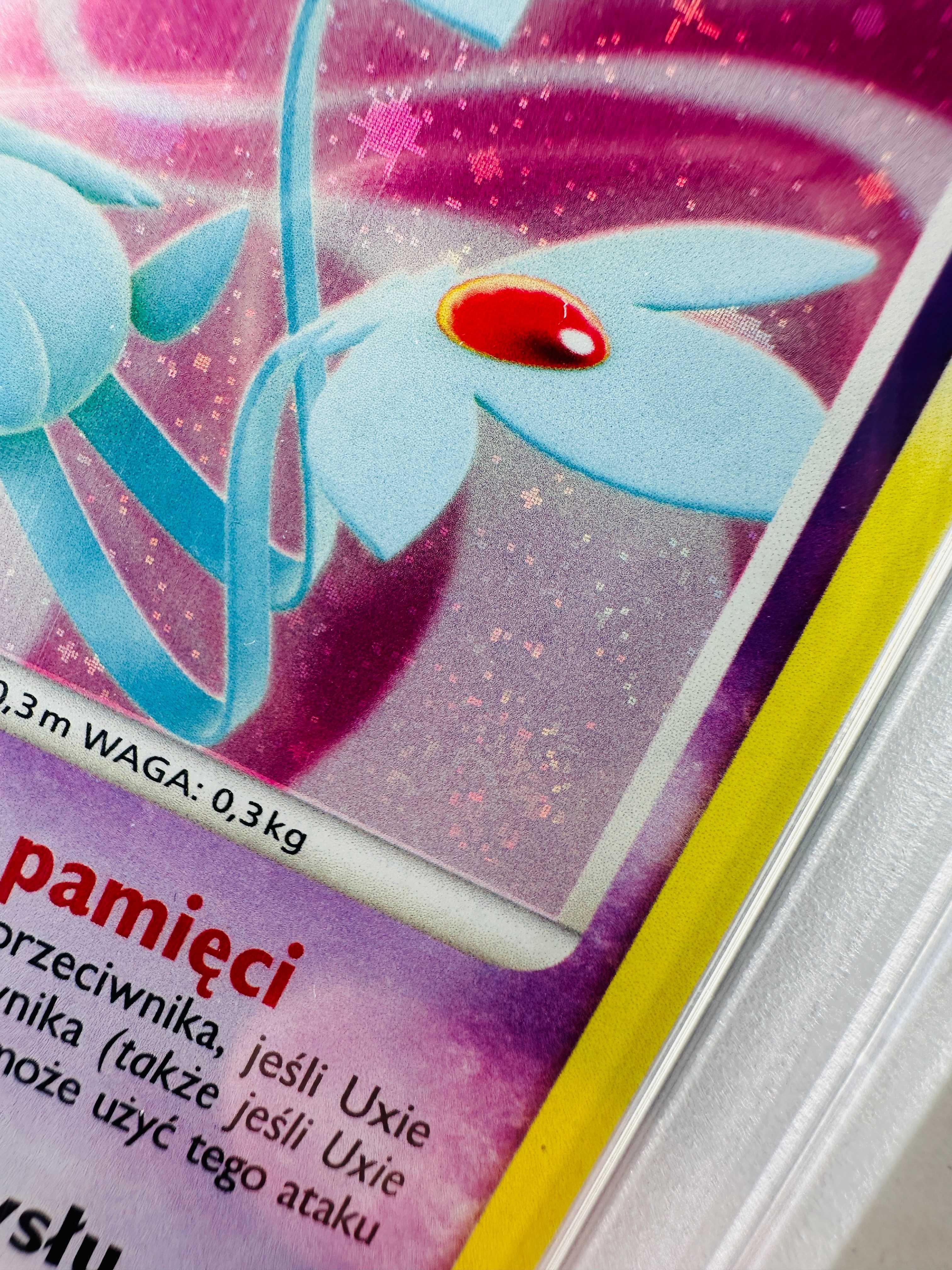Uxie HOLO - Diament i Perła Tajemne Skarby - Karta Pokemon PSA 8