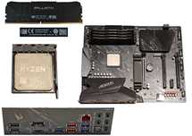 AMD Ryzen 7 5800X + B550 AORUS ELITE V2 + 4xBALLISTIX DDR4-3600
