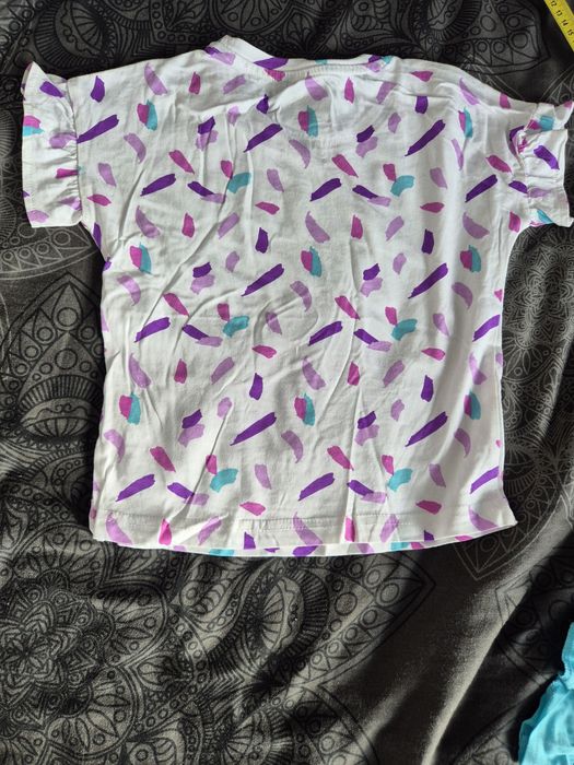 Koszulka t-shirt dziewczęcy r.116  NOWY