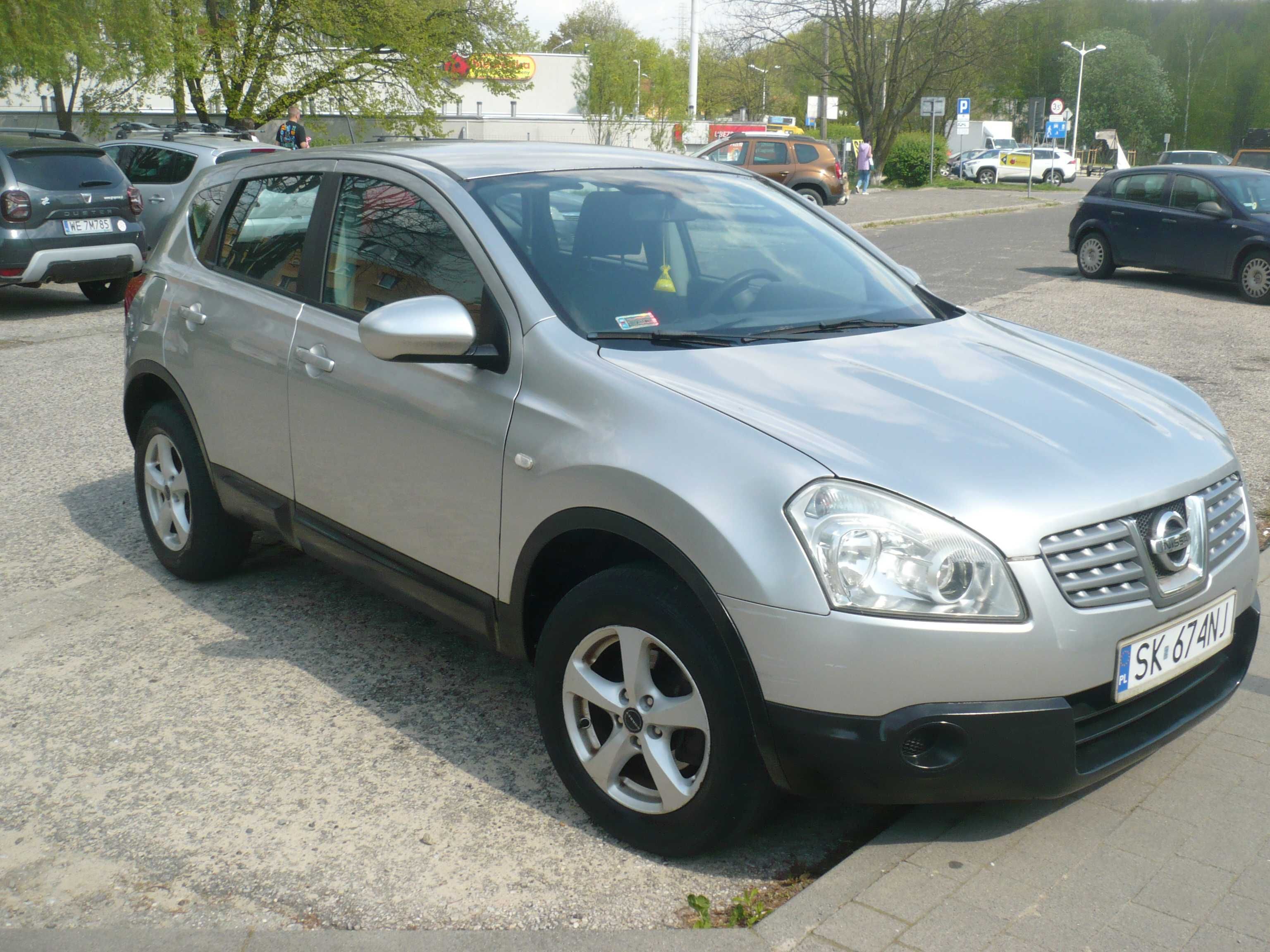 Nissan Qashqai 1,5dci 2008 rok przebieg 168.405 km